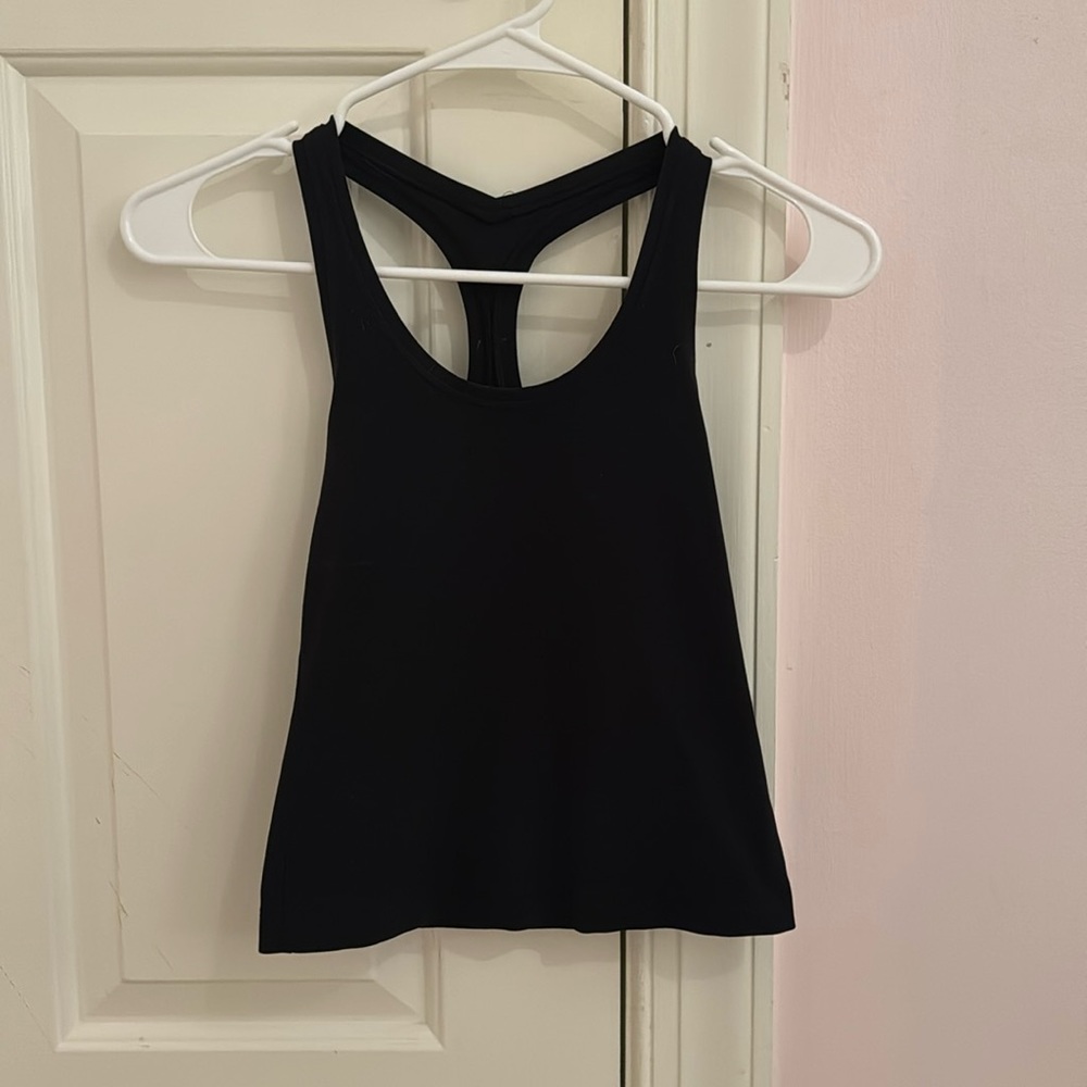 Lululemon nulu, tank top black size 0